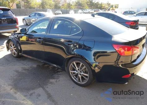 2008 Lexus Is 250 z USA, uszkodzony, nr VIN JTHBK262585075197